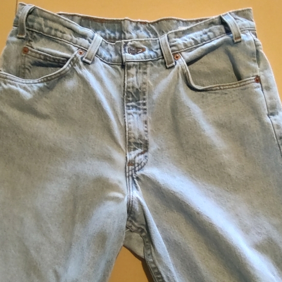 Vtg Orange Tab 550 Levi's Denim Jeans 33x32 Men's Relaxed Fit - Picture 12 of 16